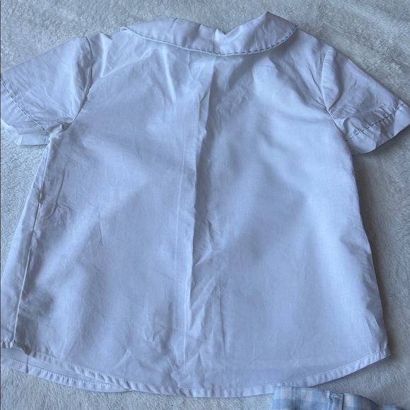 Light Blue Gingham Short Set - Picture 8 of 8